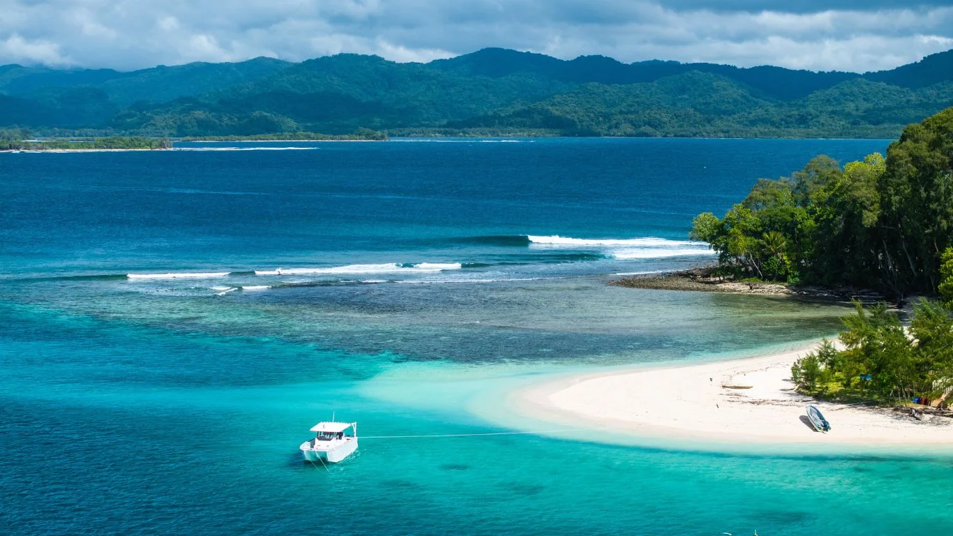 Boutique hospitality. Tropical  Remote eco Resort
